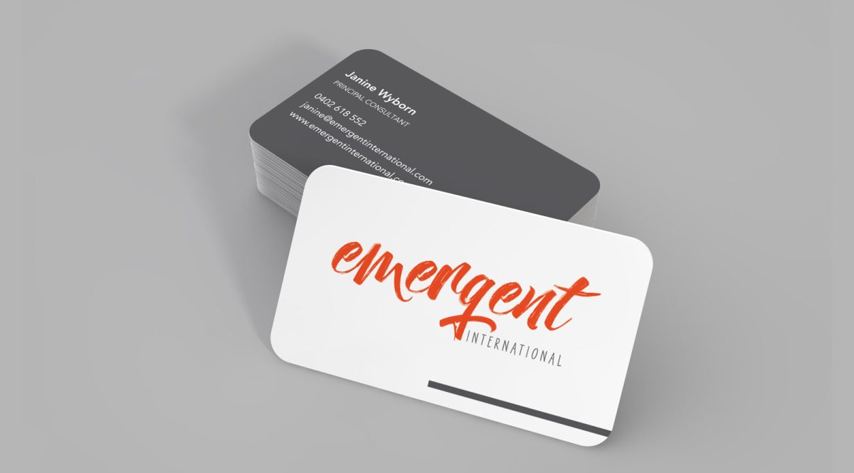 Emergent International Business Cards