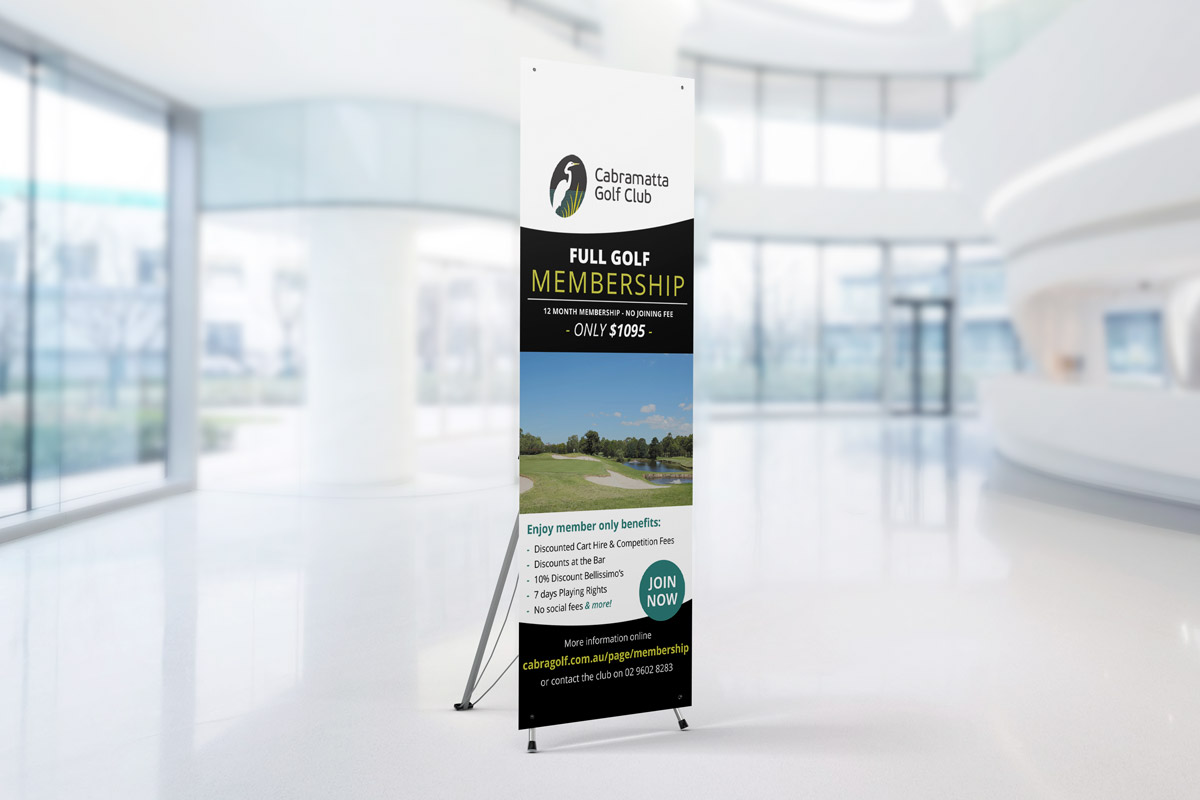 Cabramatta Golf Club Banner